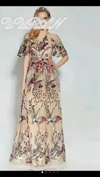 

embroidered Tulle French Mesh Lace fabric top Quality Nigerian French Lace Fabric