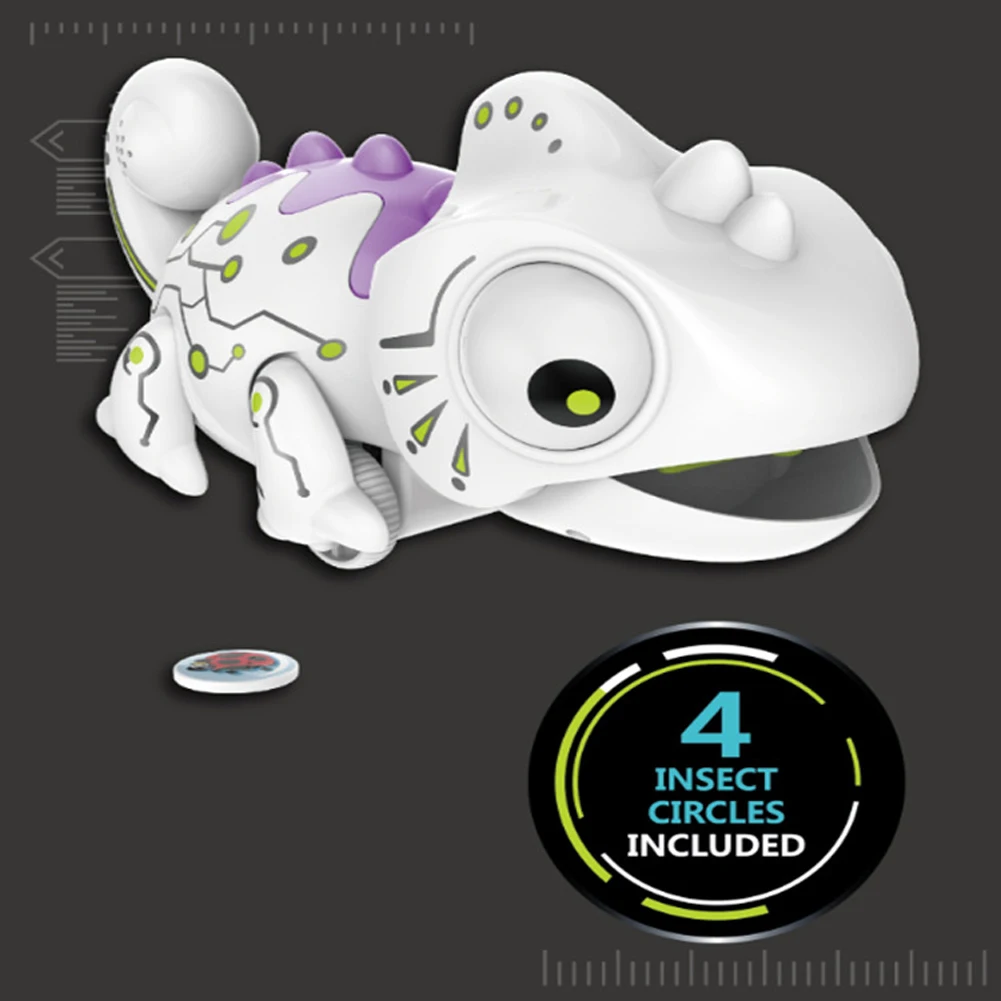 RC Хамелеон ящерица домашнее животное 2 4G Умная игрушка робот для детей подарок на