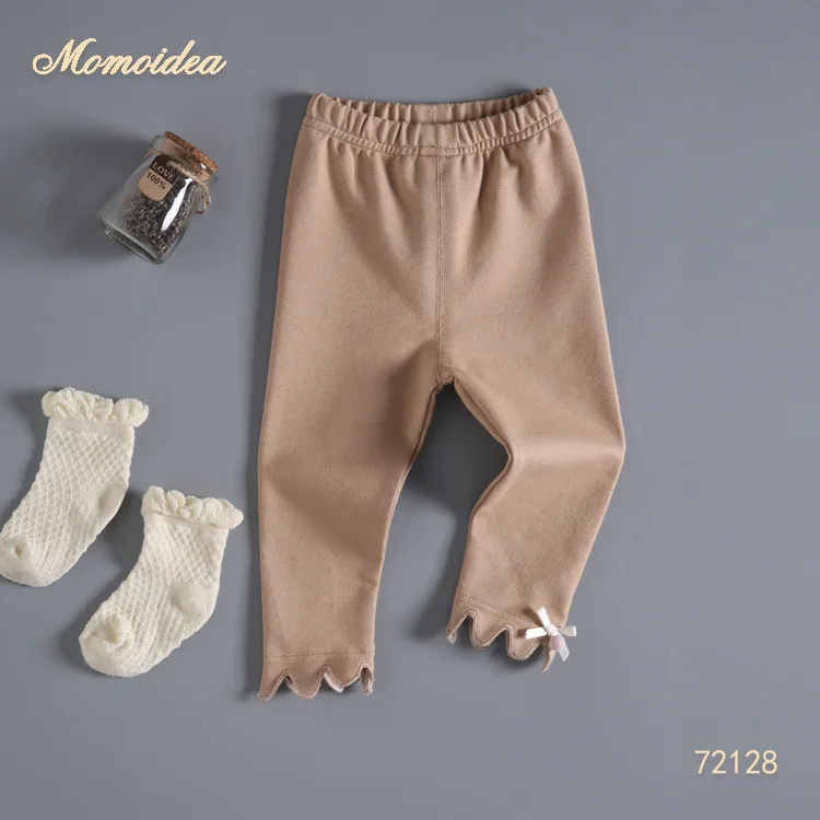 Momoidea/детская одежда; коллекция года; сезон осень; стиль; брюки для девочек; милые детские мягкие хлопковые леггинсы; сезон весна-осень