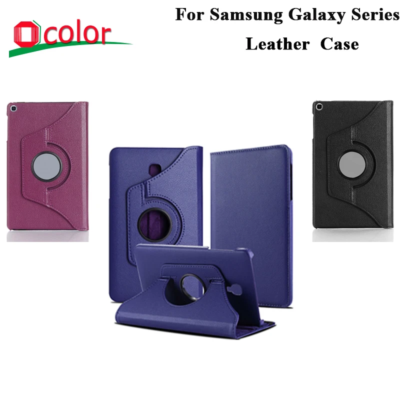 Вращающийся на 360 чехол для samsung Galaxy Tab A 10 1 2019 2 откидной кожаный Note 8 0 из