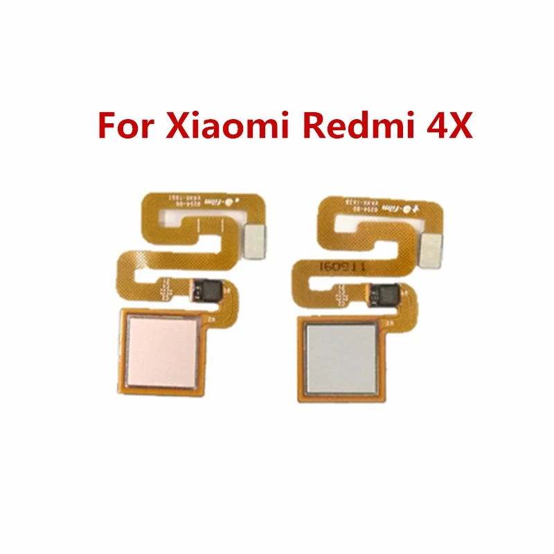 Для Xiaomi Redmi 4X датчик отпечатков пальцев Touch ID для Redmi 4X клавиши возврата домой Кнопка меню гибкий кабель запасные части