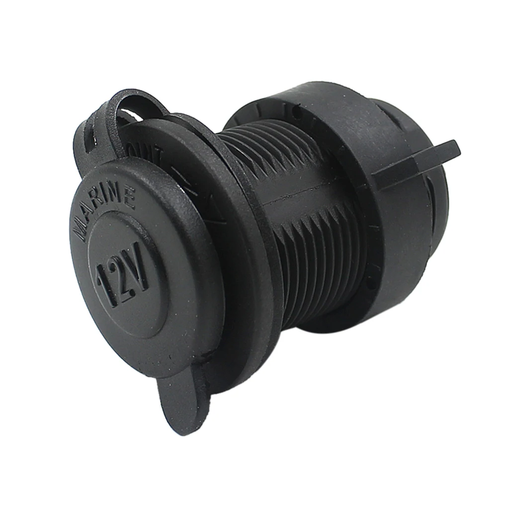 DC 12V Car Motorcycle Waterproof USB Power Charger Lighter Socket
