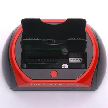 

875D-J HDD Base with Multi Card Reader Slot for 2.5/3.5 inch SATA/IDE Hard Drive Docking Station