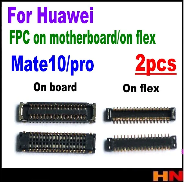 2 шт. для Huawei mate 10 mate10 pro ЖК-дисплей док-станция зарядное устройство гибкий FPC