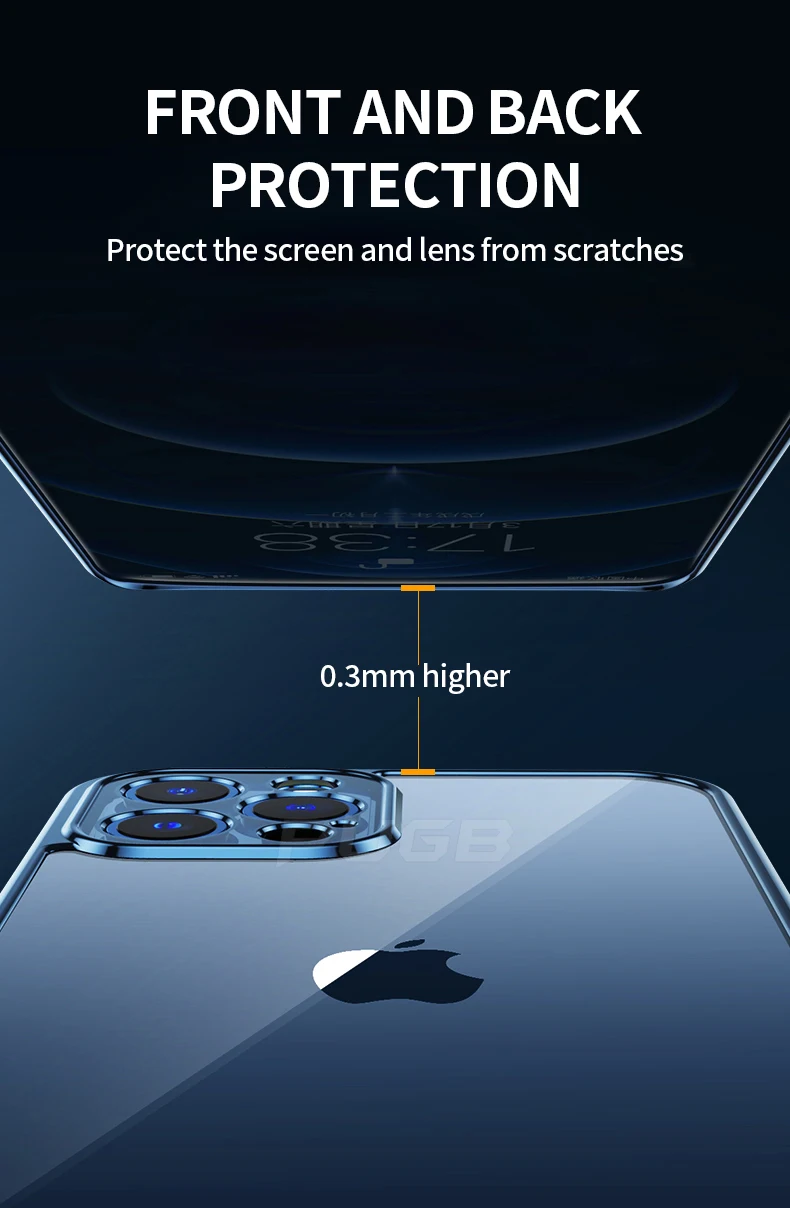 Luxury Transparent Square Frame Plating Case for iPhone 13 12 11 Pro Max Mini iPhone X Xs Xr 7 8 Plus SE 2020 Soft Clear Cover Luxury Transparent Square Frame Plating Case for iPhone 13 12 11 Pro Max Mini iPhone X Xs Xr 7 8 Plus SE 2020 Soft Clear Cover