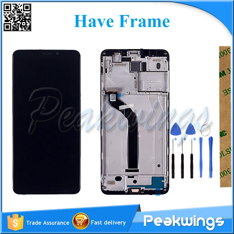

Tested LCD Screen For Xiaomi Redmi 5 LCD Display Screen With Touch Assembly