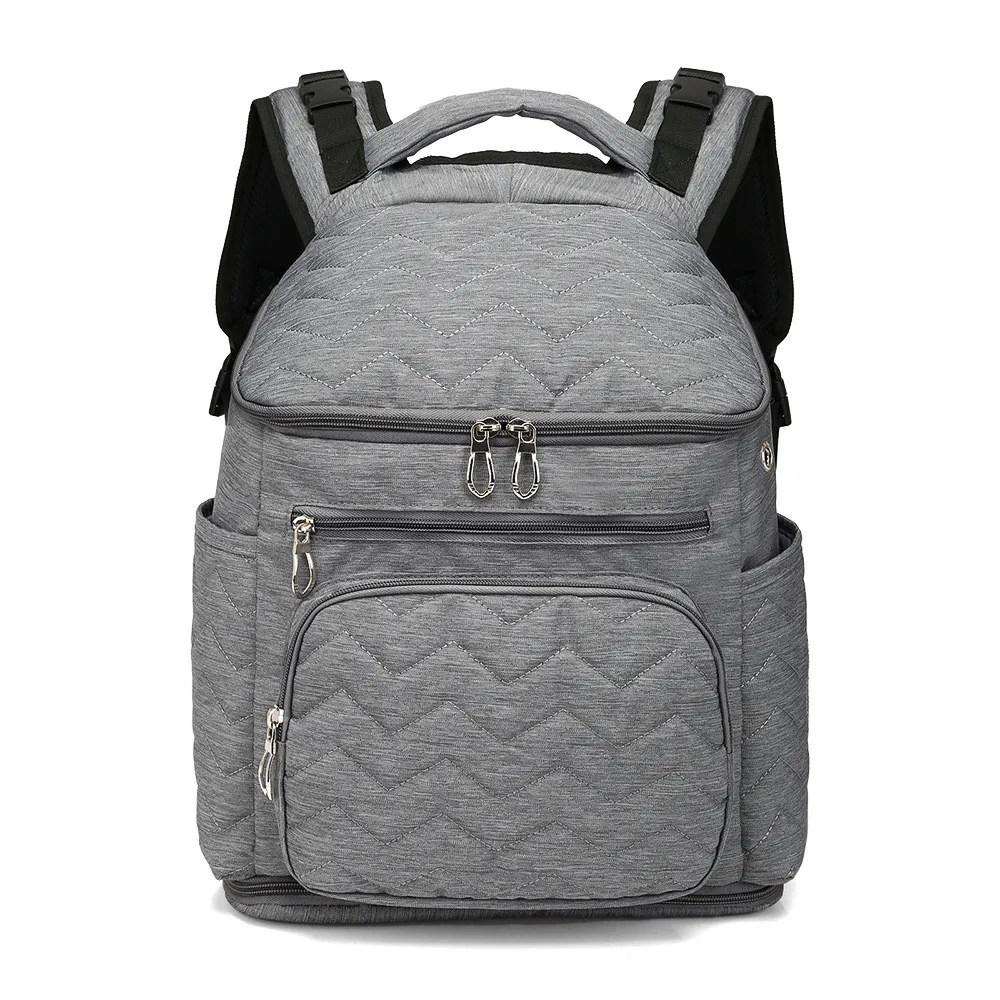  Mother Backpack And Baby Travel Shoulder Bag Insulation Fresh Milk Bottle Package Pregnant Diaper B