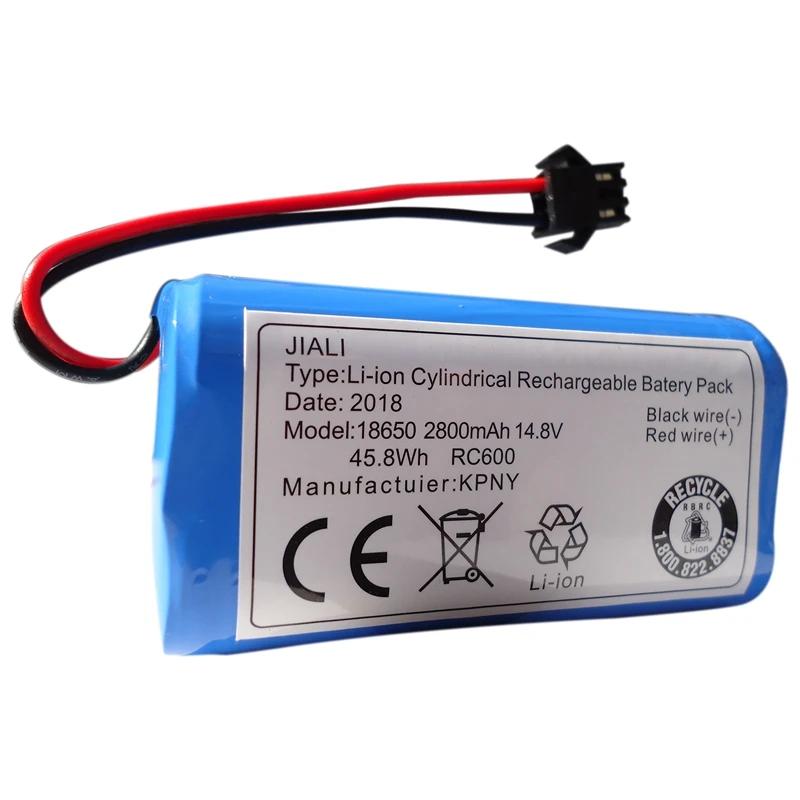 

14.8V 2800MAh Lithium Battery for Cobos Dibao Accessories Magic CEN360/361 DN620 DH35 43 45 BFD-Wsq Sweeper