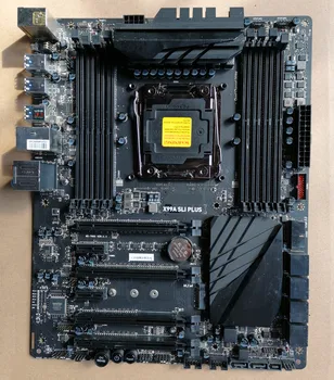

High quality desktop motherboard for X99A SLI PLUS X99 motherboard 2011-3 DDR4 support V3 V4 will test before shipping