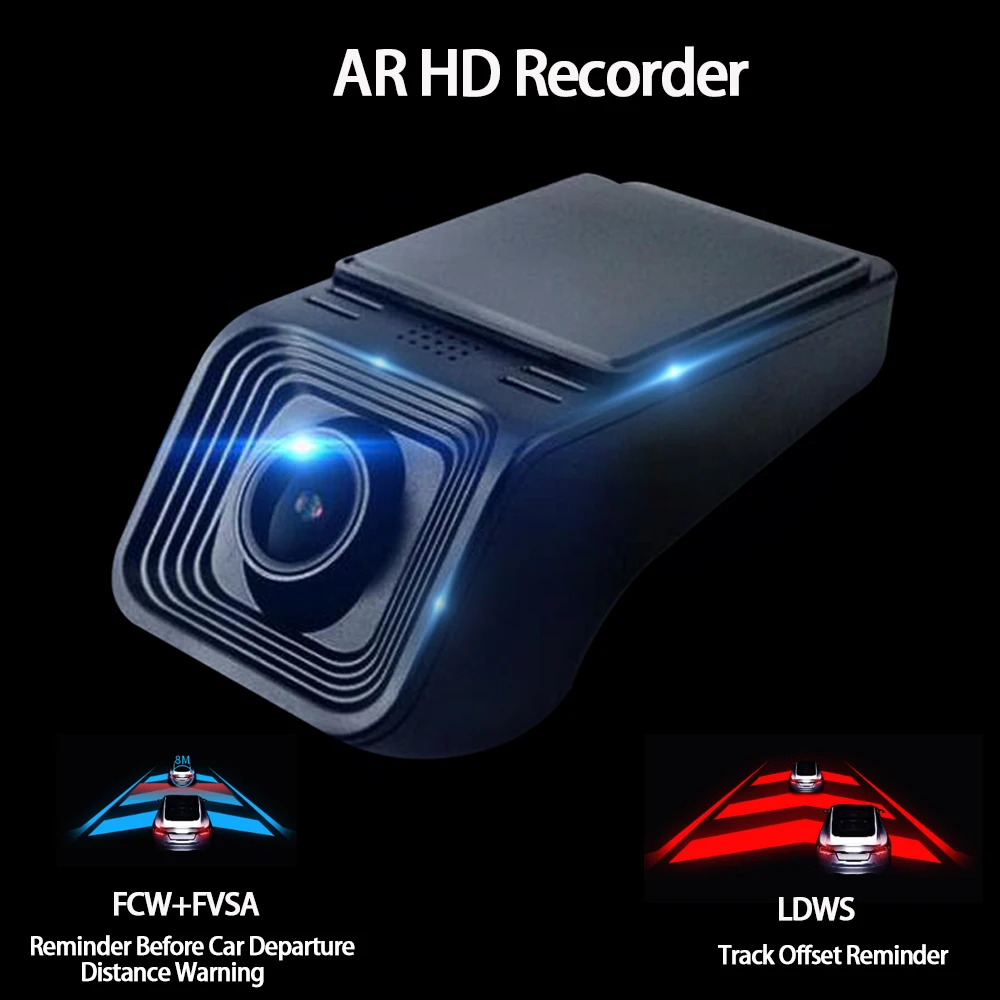 Автомобильный видеорегистратор OKNAVI с Usb для мультимедиа Android Full HD 1080P ADAS ночным