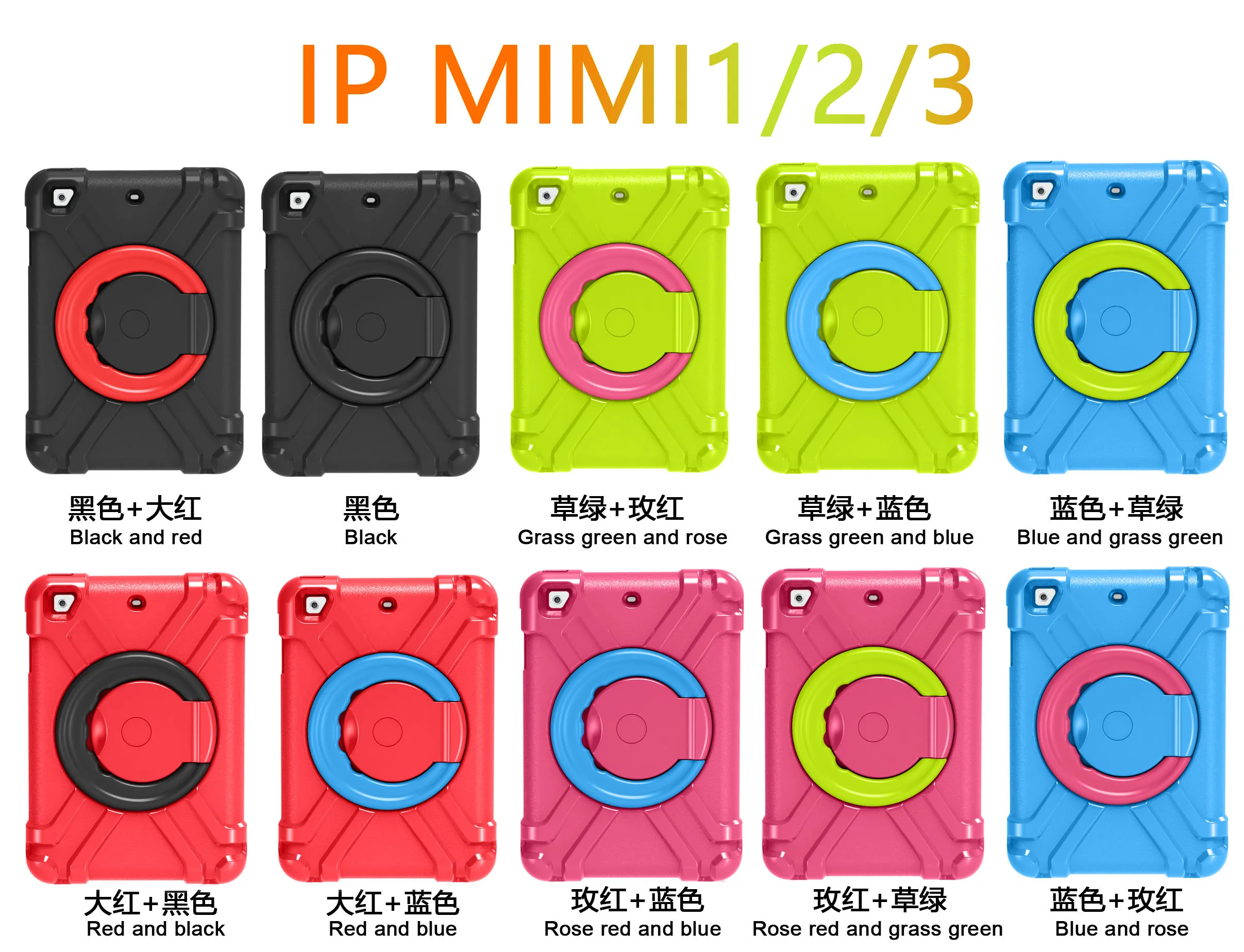 

JOVTINI Hot EVA Shockproof Case for iPad Mini 1 2 3 4 7.9" Cartoon Butterfly Stand Tablet Cover for iPad Mini 4 Kids Safe Cases