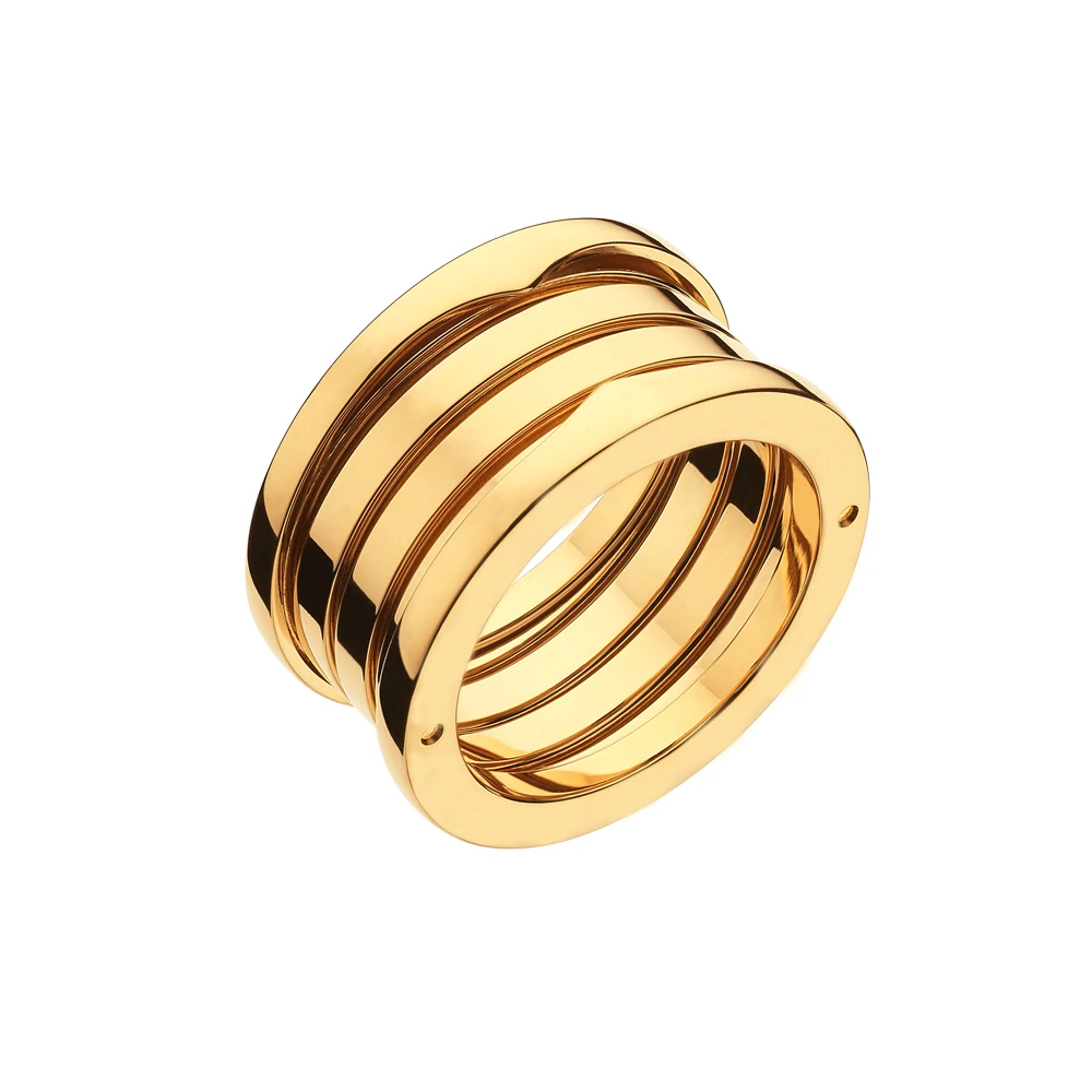 Горячая Распродажа, дизайн, титановая сталь, весеннее узкое кольцо для женщин и мужчин, пара, обручальное кольцо, стальное ювелирное изделие