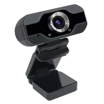 

Webcam 1080P HD Web Camera USB Plug and Play Video Recording for PC Laptop