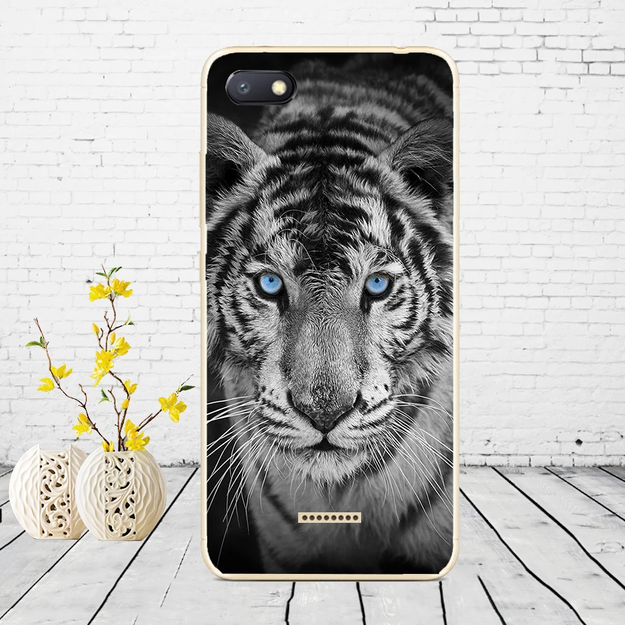 Силиконовый чехол для xiaomi redmi 6a защитный чехол Мягкий ТПУ чехол для телефона Чехлы для xiaomi redmi 6A чехол бампер 6a Coque - Color: D37