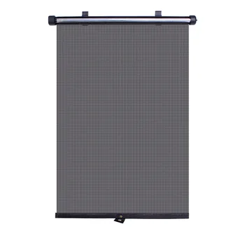 

Curtain Shades Cover Mesh Sun Block Protectors Car Window Roller Blinds Durable Automatic Retractable Universal Children Black