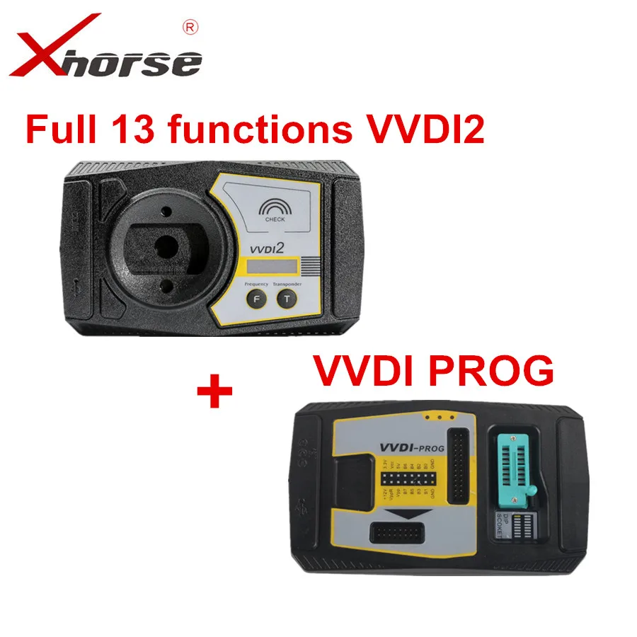 Программатор ключей V6.8.0 Xhorse VVDI2 Commander полный комплект из 13 функций для V W/Audi/BMW/Porsche