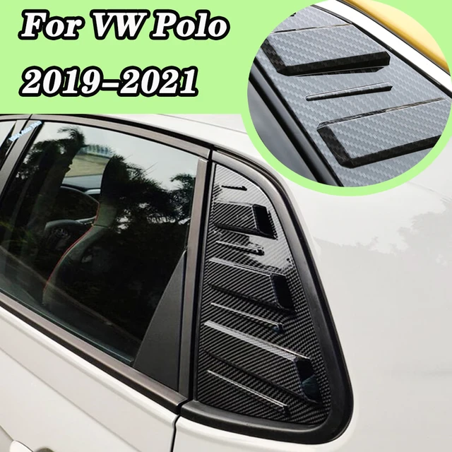 Für volkswagen polo2011-2020 2019 Auto Heckscheiben abdeckung Verkleidung  Fenster Jalousie seitliche Entlüftung verkleidung Zubehör