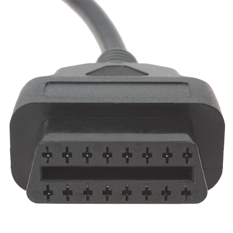 Горячая Распродажа 1,5 м OBD 2 соединительный кабель 16 Pin мама-папа диагностический инструмент OBD2 Удлинительный кабель хорошее качество