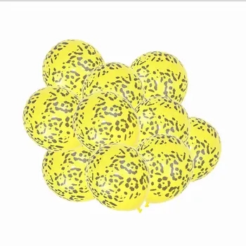 

10Pcs/Set 12 Inch Fashion Jungle Animal Printing Birthday Wedding Party Decor Balloons Kids Gift Decoration Room Classic Toys