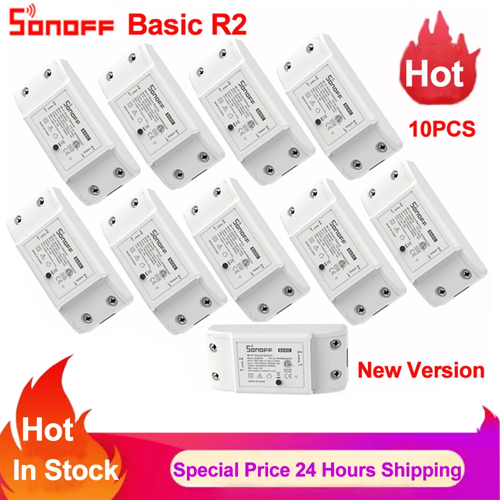 Sonoff Mini R2 Wifi Smart Switch Two Way Control Wireless DIY Switch Smart  Home Interruptor Work With Ewelink Alexa Google Home - AliExpress