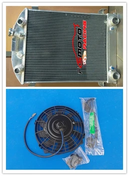 

For Ford HIGH BOY HIBOY HI-BOY W/Flathead Engine 1932 32 All Aluminum Radiator+FAN