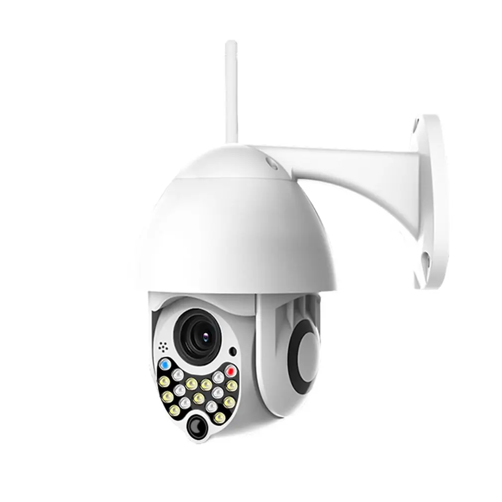

Home Security HD 1080P IP Camera Wireless Outdoor Cam 17LED 2MP High Speed CCTV IR Camera with Sound Light Alarm Function