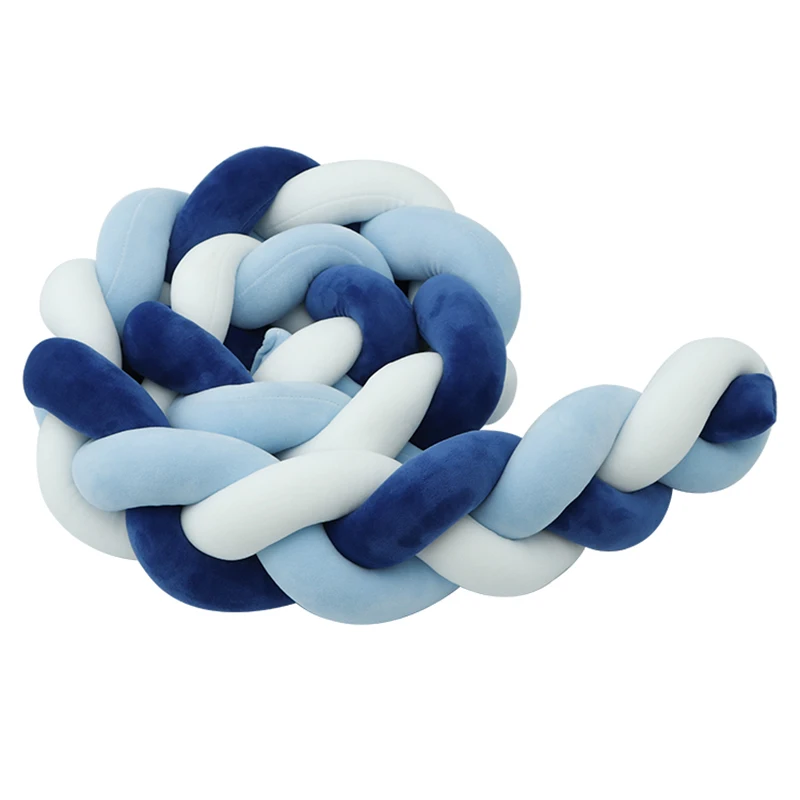 

Baby Bed crib bumper Cushion bedclothes Weaving Protection pad for stroller Newborn baby Cradle 300cm cotton YYJ015