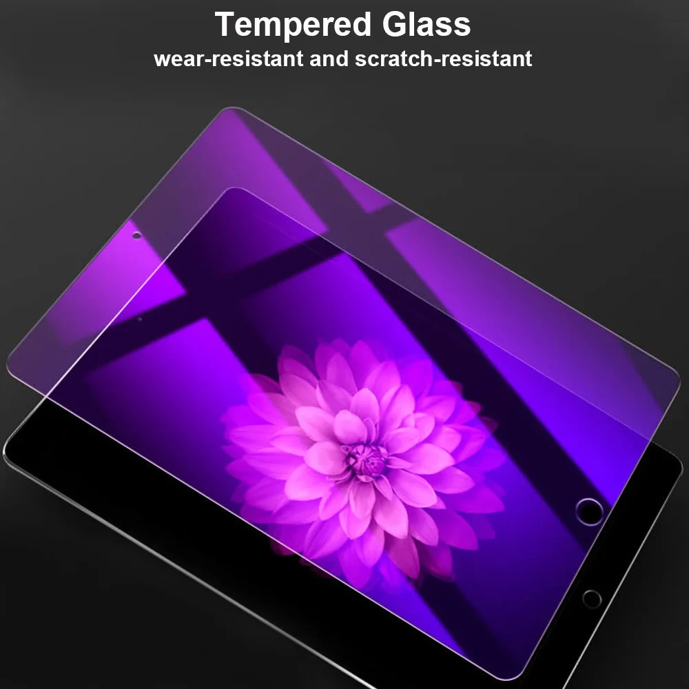 Закаленное стекло с защитой от синего излучения для Apple iPad Air Mini 1 2 3 4 5 Pro 9,7 10,5 11 дюймов для Air3 Mini5 Защитная пленка для экрана стекло