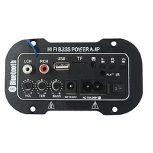 5 дюймов Hi-Fi Bluetooth домашний автомобильный аудио усилитель мощности Авто fm-радио плеер HiFi усилитель мощности басов поддержка SD USB DVD MP3 вход