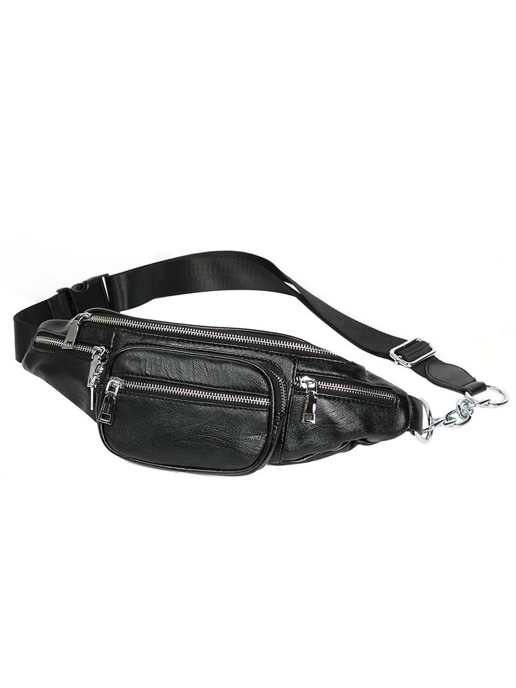 Crossbody bag KOKOPEAS Designer Luxury Sling Chest Bags for women Vegant Leather Fanny Pack Fashion Hobo Crossbody Purse