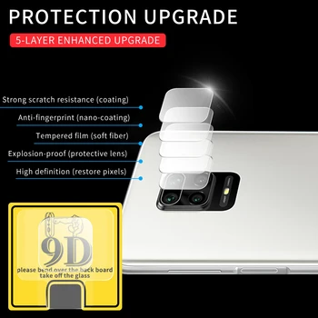 

10pcs Camera Lens Screen Protector Tempered Glass Film For Xiaomi Mi 10 Lite 10Pro Redmi Note 9 9S 8 Pro 8T 7 Pro 6 K30 Pro