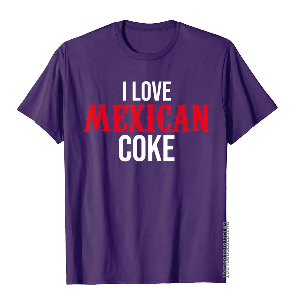 I Love Mexican Coke - Funny T-Shirt__B6008purple