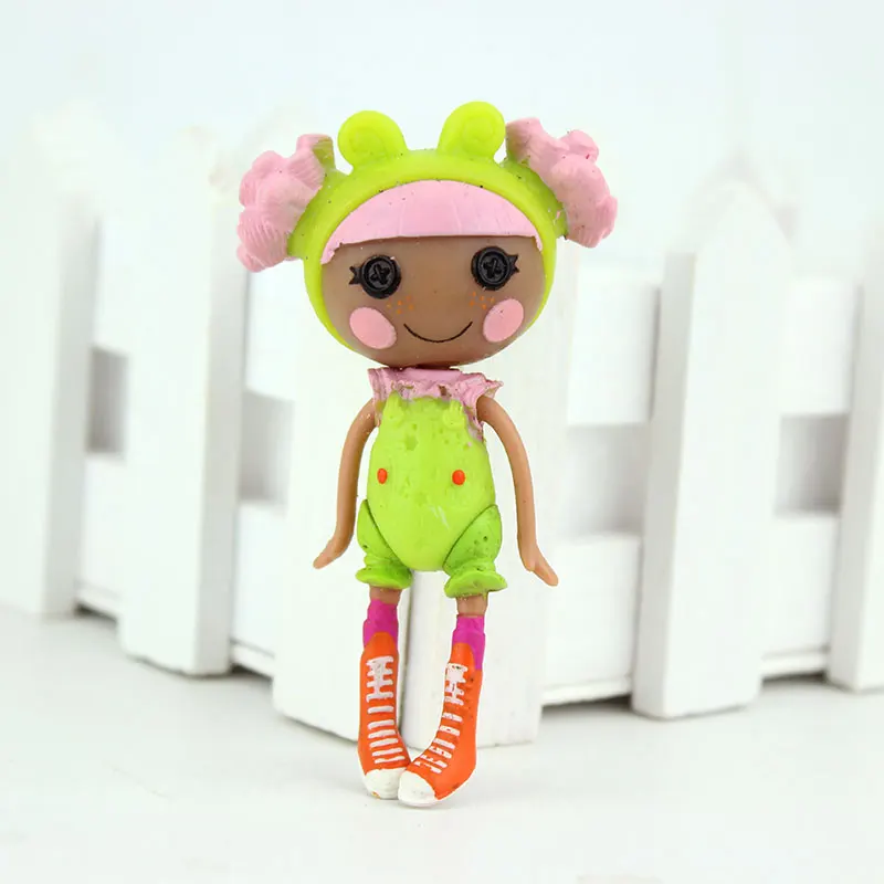 1 шт. 3 дюйма оригинальные MGA куклы Lalaloopsy Мини Куклы для девочек игрушка игровой домик каждый уникальный - Цвет: 04