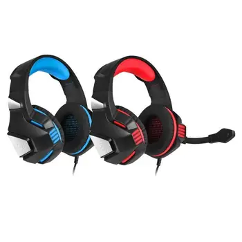 

Hunterspider Gaming Headset Stereo Headphone 3.5mm Wired W/Mic For PS4 PC L