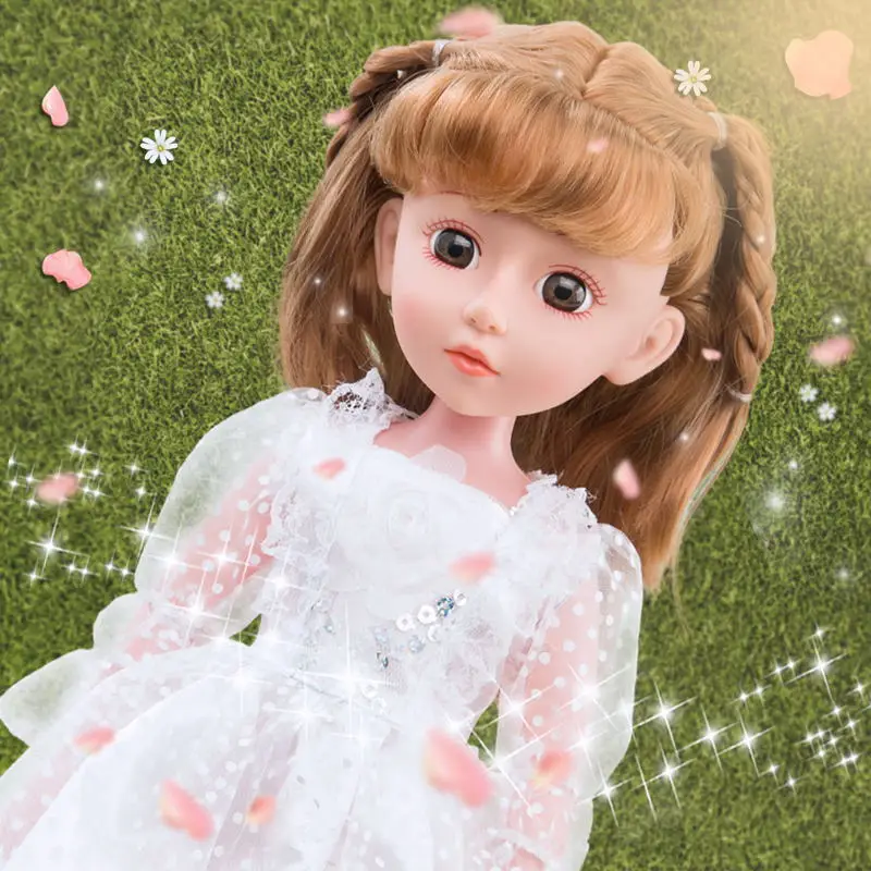 

To Sleep with Infant Doll Soft Silcone Large Size Model Baby Doll Plush Doll 43 Centimeter Play