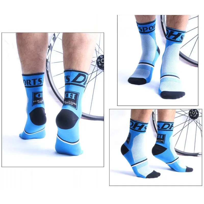 

Sports Bicycle Cycling Socks Anti Sweat For Running Outdoor Men/Women One Pair