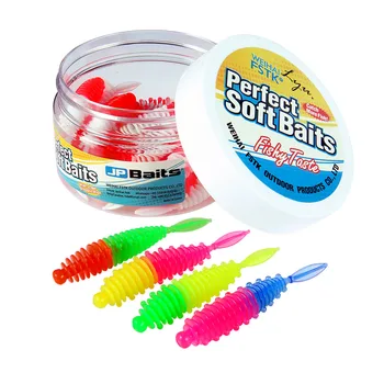 HOT PROMO ❤️ Fishing soft Lures Jig Trout Worm Soft Baits 6cm/1.2g Artificial Sea Worms Earthworm Fishing Soft Lures Wobblers - discount item 40% OFF Sports & Entertainment