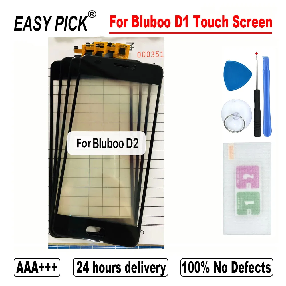 Для Bluboo D2 емкостный сенсорный экран стеклянная панель объектива