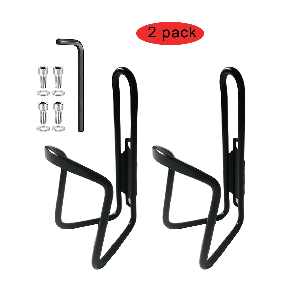 

Water Bottle Cage, Suitable For All Kinds Of Mountain, Road, Commuter Aluminum Alloy Bicycle Bottle Cage