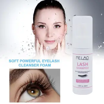 

Eyelash Cleaner Professional Eyelashes Lash Shampoo Extension Makeup 50ml Remover Cleaner Eyelashes Shampoo Cleanser Eyelas H6K8