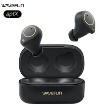 Wavefun XPods 3 беспроводные наушники HIFi aptX Bluetooth наушники IPX7 водонепроницаемые с сенсорным управлением настоящие беспроводные наушники для тренировки