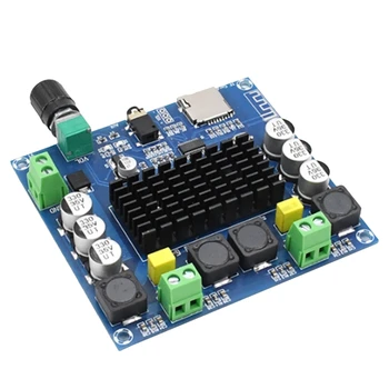 

XH-A105 Bluetooth 5.0 Support TF Card AUX TDA7498 Wireless Digital Power Amplifier Stereo Board 2x100W AMP Amplificador