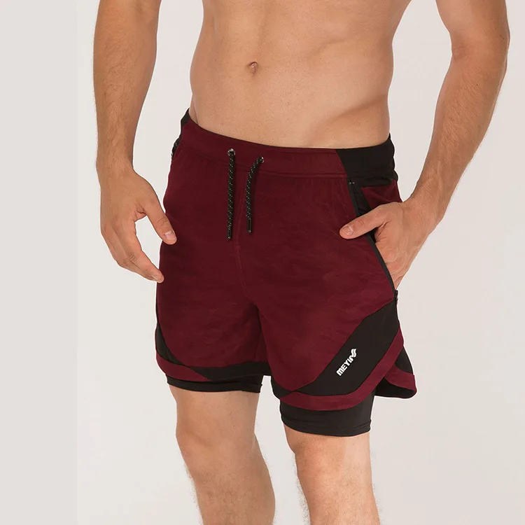 

Summer New Men's Sports Casual Quick Dry Shorts Fitness Training Running Fitness Workout Shorts Body Building Shorts
