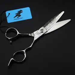 Профессиональные 6 дюймов ножницы для волос Япония 440c стальные ножницы для резки парикмахерские Makas Парикмахерские ножницы