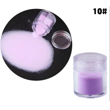 10 г 12 цветная акриловая пудра Кристальный порошок Набор Маникюрный дизайн ногтей пыль набор украшения для ногтей лак TY