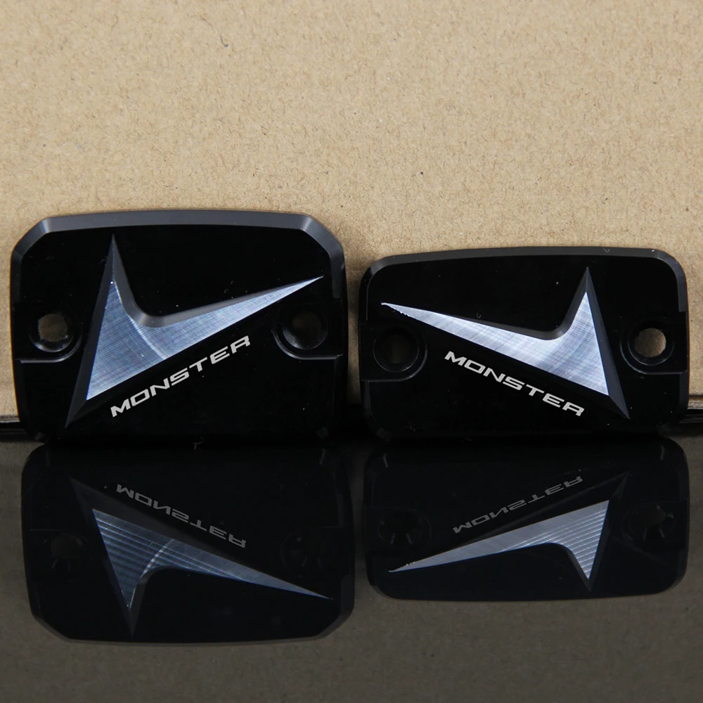 

For Ducati Monster 796 2010-2014 2011 2012 2013 CNC Motorcycle Front Brake Fluid Reservoir Cover Cap
