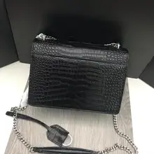 Роскошная Брендовая женская сумка, дизайнерская Европейская и американская Классическая сумка из крокодиловой кожи, сумка на плечо, модная женская сумка на первый выбор