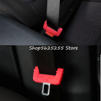 

Seat Belt Rubber Sleeve Car Styling For Hyundai Verna Solaris Plug Safety Belt Buckle Protective Sleeve Car Accessories