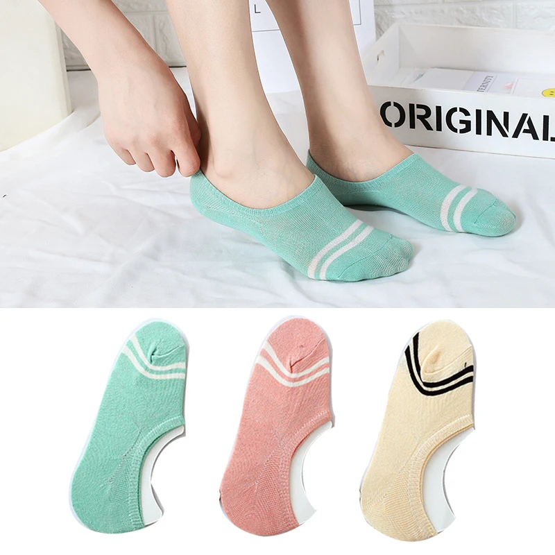 3pair style 12 6 шт. = 3 пары, женские носки-башмачки, однотонные модные неглубокие невидимые носки, женские носки-тапочки, Sokken Meias - Цвет: 3pair style 12