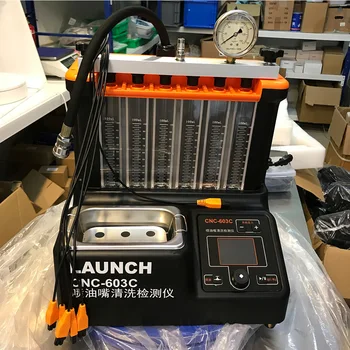 

ORIGINAL 110V CNC-603C FUEL INJECTOR TESTER CLEANING MACHINE NEW MODEL INJECTOR CLEANING TOOL